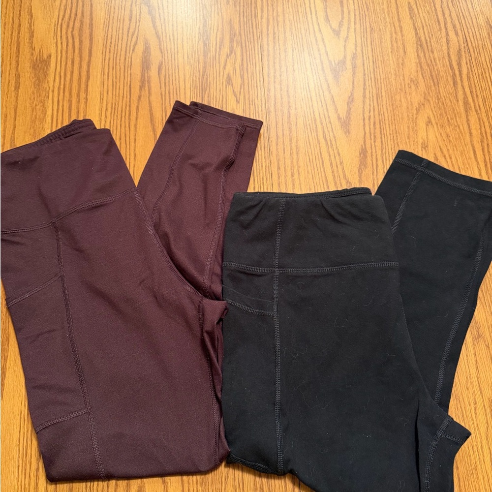 Women’s Leggings Bundle M/L Maurices + Athletic Works High Waisted